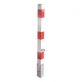 z�brana vjezdu sklopn� �tverhrann� 70x70mm, b�lo�erven� 119 - pohled 1 - www.idealmarket.cz