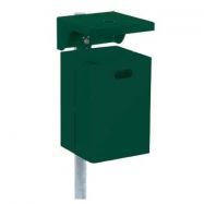 ko� �tvercov� se st��kou, zelen�,  s popeln�kem 23