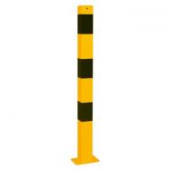 bezpe�nostn� sloupek z�brana �luto�ern� 70x70mmx1400mm 6