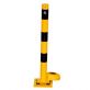 bezpe�nostn� sloupek z�brana v�kyvn� �luto�ern� pr�m�r 76mm 7