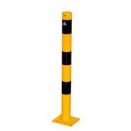 bezpe�nostn� sloupek z�brana vyj�mateln�, �luto�ern� 10