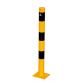 bezpe�nostn� sloupek z�brana vyj�mateln�, �luto�ern� 12, v��ka z�brany 1000mm, foto A - www.idelamarket.cz - KRAFT Servis s.r.o.