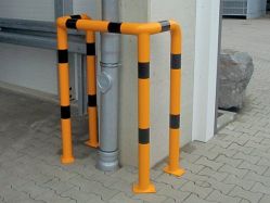 bezpe�nostn� oblouk dvojit� 750mm x 1150mm,  zabetonov�n� 40