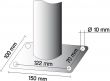 detail zemn� desky z�brany vjezdu firmy KRAFT Servis s.r.o. - idealmarket.cz