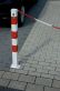 z�brana vjezdu s uzamykateln�m �et�zem, 70x70mm, barva 3
