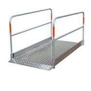 bezpe�nostn� m�stek (l�vka) ocelovo hlin�kov�, d�lka 2,30m 2
