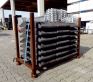 skladovac� paleta na podstavce mobiln�ch plot� 1 - pohled 2 - www.idealmarket.cz