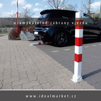 uzamykateln zbrany vjezdu, www.idealmarket.cz - KRAFT Servis s.r.o.