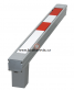 z�brana vjezdu z�pustn�, �ervenob�l�, uzamykateln� 70x70mm 2 - pohled 1 - www.idealmarket.cz