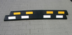parkovac zarky, ohranien z gumy 1800x152x102mm - pohled 1 - www.idealmarket.cz