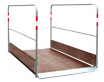 bezpe�nostn� m�stek (l�vka) ocel, d�evo,d�lka 1,00m 5 - pohled 1 - www.idealmarket.cz