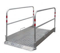 bezpe�nostn� m�stek (l�vka) hlin�kov�, d�lka 2,70m 7