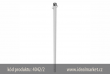 z�brana vjezdu Ø42x2,5 mm, 900mm nad zem�, stacion�rn�, pro usazen� do betonu, dv� osy, celkov� d�lka 1300mm, k�d produktu 4042-2, www.idealmarket.cz