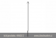 z�brana vjezdu Ø42x2,5 mm, ��rov� zinkovan� z�brana k zara�en� do zem�, dv� osy, celkov� d�lka 1300mm, k�d 4042E/2, www.idealmarket.cz