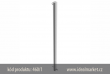 z�brana vjezdu Ø60x2,5 mm, 900mm nad zem�, stacion�rn�, pro usazen� do betonu, jedna osa, celkov� d�lka 1300mm, k�d 460-1, www.idealmarket.cz