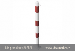 z�brana vjezdu, b�lo-�erven�, kotven� na hmo�dinky 460PB-1