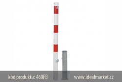 z�brana vjezdu b�lo-�erven�, vyj�mateln�, 460FB