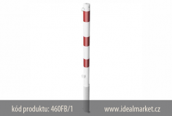 z�brana vjezdu b�lo-�erven�, vyj�mateln�, 460FB-1