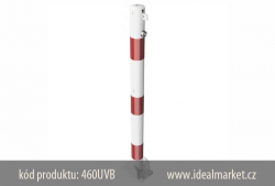 z�brana vjezdu b�lo-�erven�, sklopn�, 460UVB