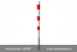 z�brana vjezdu b�lo-�erven�, vyj�mateln� 460HB
