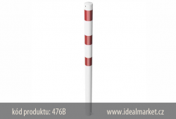 z�brana vjezdu b�lo-�erven� k zabetonov�n�, 476B