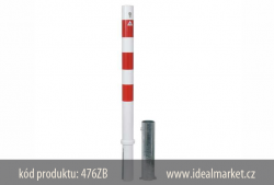 z�brana vjezdu b�lo-�erven�, vyj�mateln�, 476ZB