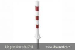 z�brana vjezdu b�lo-�erven�, sklopn�, 476UZHB