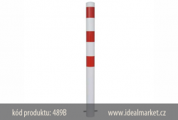 z�brana vjezdu b�lo-�erven�, k zabetonov�n�, 489B
