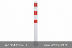 z�brana vjezdu b�lo-�erven� k zabetonov�n�, 491B