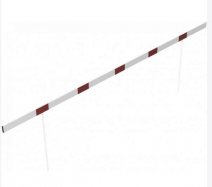 v��kov� omezen� pr�jezdu oboustrann� 4000mm, v��ka 100mm