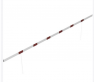 v��kov� omezen� pr�jezdu hlin�kov� ���ka 5000mm, v��ka 100mm - pohled 2 - www.idealmarket.cz
