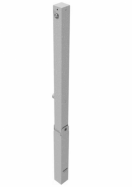 z�brana vjezdu sklopn� �tverhrann� 70x70mm, bez barvy 118