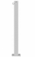 z�brana vjezdu koncov� sloupek bez uz�v�ru, 70x70mm 5 - pohled 1 - www.idealmarket.cz