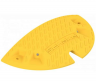 zpomalovac� p�ejezdov� p�s koncov� d�l, �lut�, v��ka 60mm 11 - pohled 1 - www.idealmarket.cz