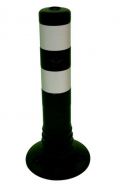 flexibiln� z�brana, sloupek v��ka 450mmx80mm, �erno-b�l� 3