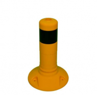 flexibiln� z�brana, sloupek v��ka 300mmx80mm, �luto-�ern� 4