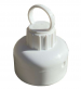 adapt�r na flexi z�brany se �roubovac�m okem 1 - b�l� varianta - www.idealmarket.cz