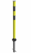 flexibiln� sloupek KICKBACK pr�m�r 60mm �luto-�ern� 3
