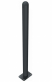 stylov� sloupek z�brana pr�m�r 60mm stacion�rn� 950mm nad zem�, www.idealmarket.cz