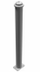 stylov� patn�k z ocelov� trubky pr�m�r 82mmx1300mm - idealmarket.cz