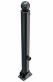 stylov� patn�k z ocelov� trubky sklopn�, pr�m�r 82mmx1300mm - idealmarket.cz