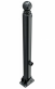 patn�k z ocelov� trubky sklopn�, pr�m�r 82mmx1300mm - idealmarket.cz