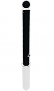 stylov� patn�k ocelov� trubka pr�m�r 102mm, vyj�mateln� 102