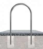 obloukov� z�brana nerezov�, ���ka 460mm, v��ka 1200mm 44
