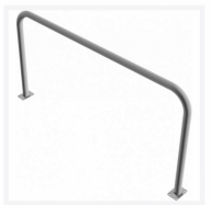 obloukov� z�brana, 60x2,5mm, ���ka 2000mm, na hmo�dinky 52