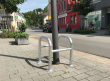 ochrana sloup a strom z ocelovch trubek prmr 60mm 1 - pohled 2 - www.idealmarket.cz
