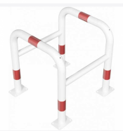 ochrana sloupů a stromů z ocelových trubek průměr 60mm, 600mm, na hmoždinky 7 - www.idealmarket.cz