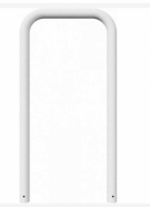 obloukov� z�brana, trubka pr�m�r 76mm, 750x1500mm 60