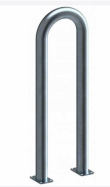 obloukov� z�brana ocelov�, 400x1150mm, na hmo�dinky 68
