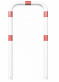 obloukov� z�brana, trubka pr�m�r 76mm, 750x1500mm, barva 67 - www.idealmarket.cz